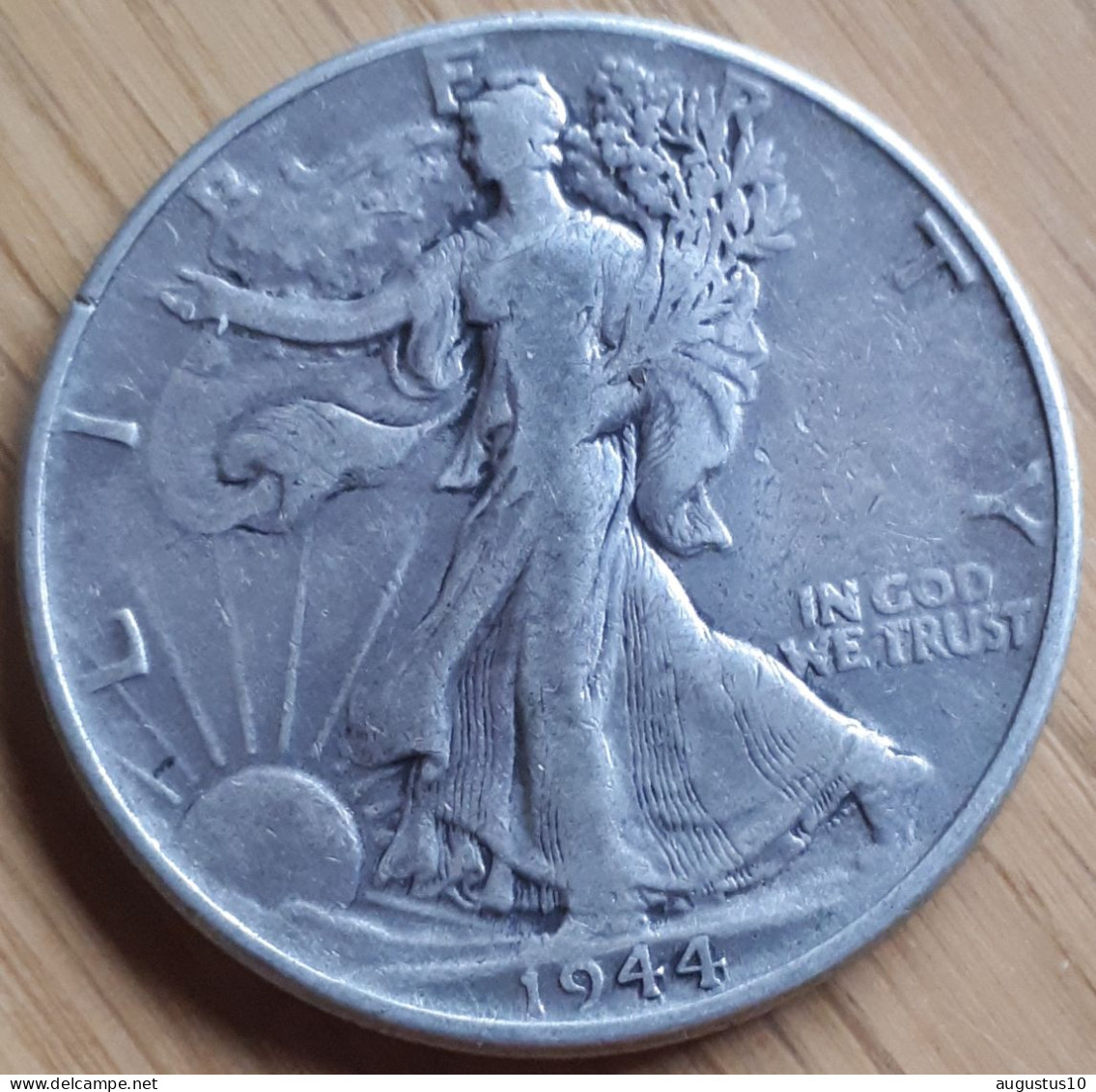 United States 1/2 Dollar Liberty 1944 ZILVER - 1916-1947: Liberty Walking (Libertà Che Cammina)