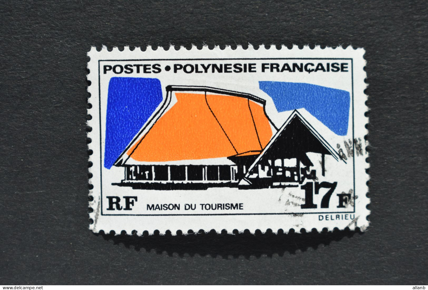 Polynésie Française - 1970 Grands édifices Maison Du Tourisme N° 74 Oblitéré - Usati