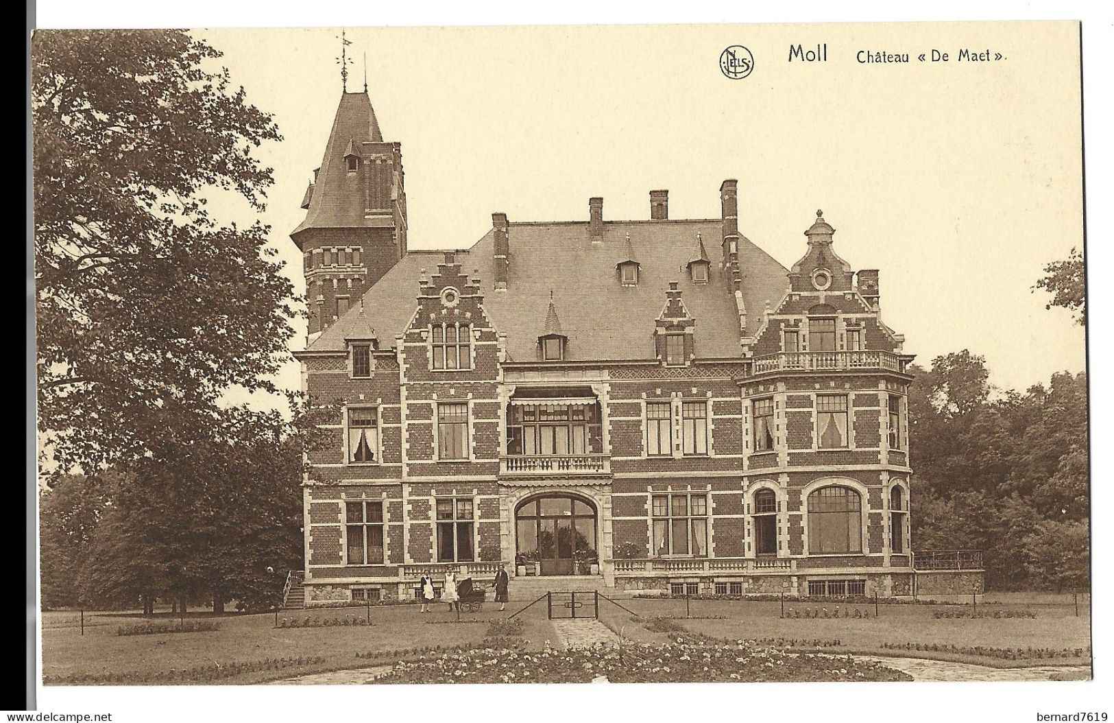 Belgique  -  Moll  - Chateau   De Maet -  Baronne  Van Eetrvelde - Mol