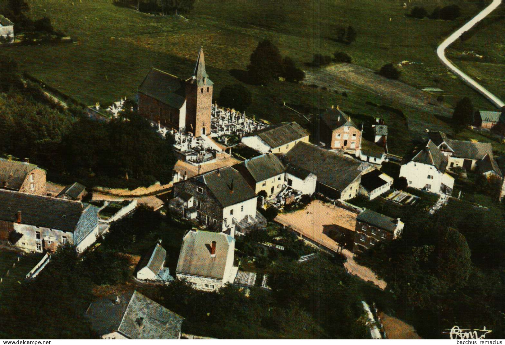 GOUVY  - Le Village CIM Combier (colorée)  Imp. Macon Nr 24.103 - Gouvy