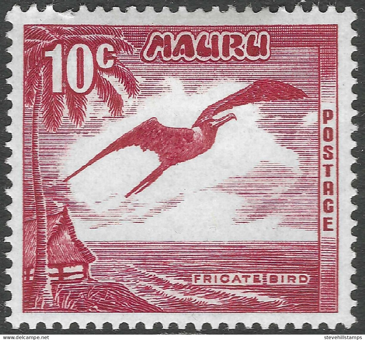 Nauru. 1966 Definitives. 10c MH. SG 73 - Nauru