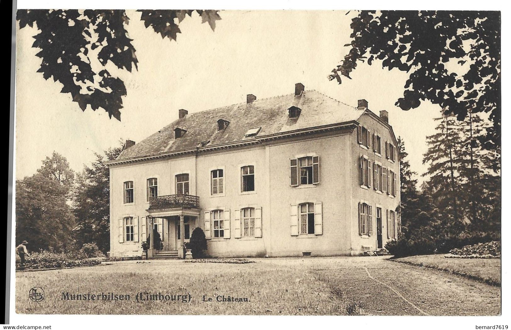 Belgique  -  Munsterbilsen -  Limbourg -  Le Chateau -   M W  Le Roy  Lenaerts - Bilzen