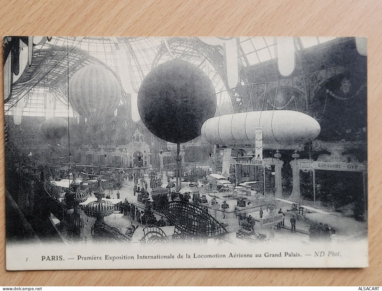 Paris Exposition Internationale De La Locomotion Aérienne Au Grand Palais , Ballon - Exhibitions