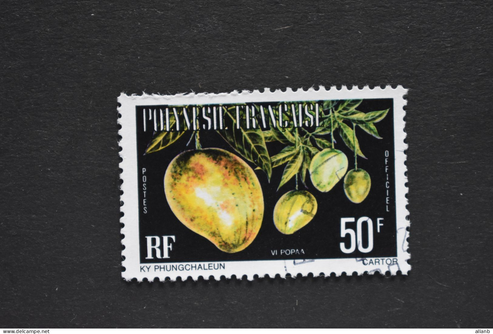 Polynésie Française - 1977 Timbre Taxe Vi Popaa N° T 13 B (dentelé 13) Oblitéré - Portomarken