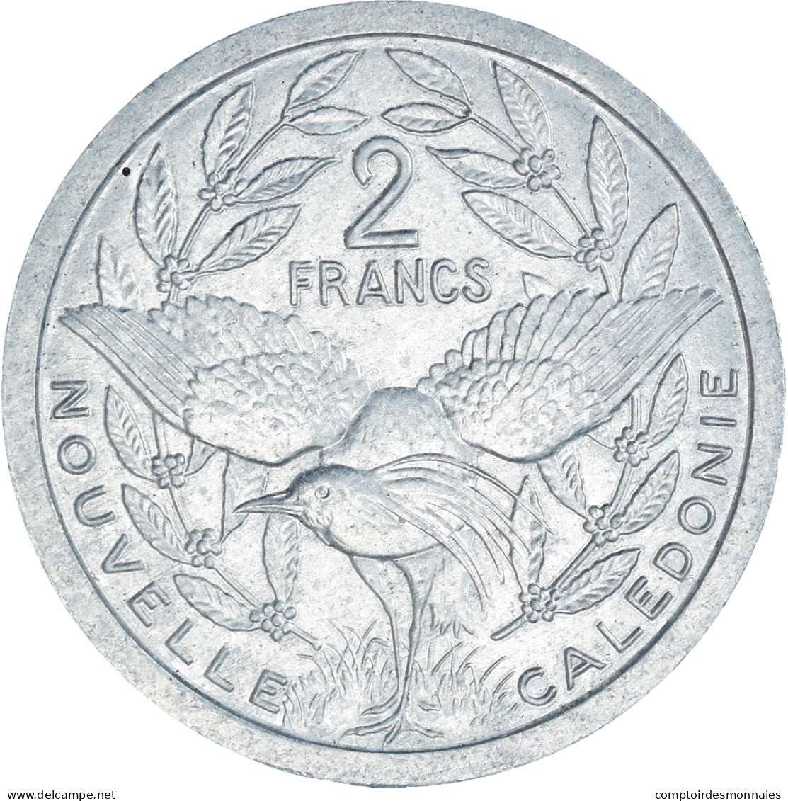 Monnaie, Nouvelle-Calédonie, 2 Francs, 1989 - Nouvelle-Calédonie