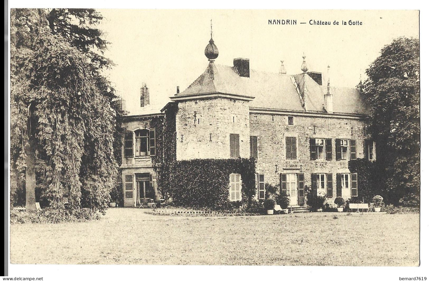 Belgique  -  Nandrin  - Chateau De La  Gotte - Baron De L Lamberto - Cortenbach - Nandrin