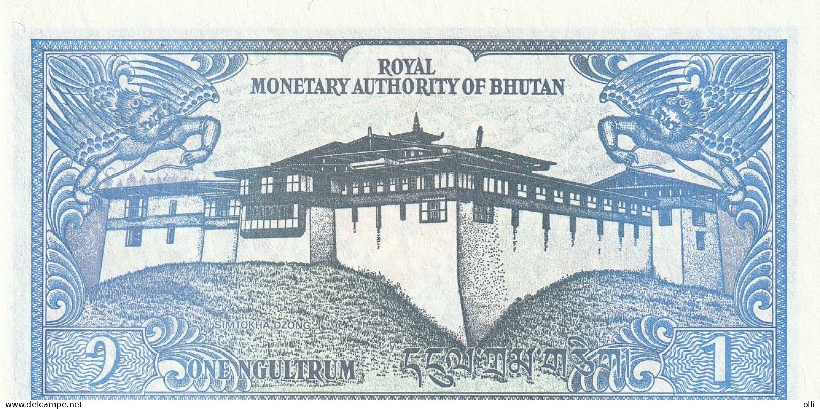 BHUTAN 1 NGULTRUM  1986   P-12  UNC - Bhután