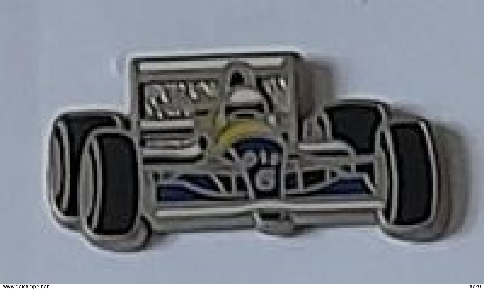 Pin' S  Sport  Automobile  F1  N° 6  RENAULT ?  Avec  ELF  Verso  LOCOMOBILE - F1