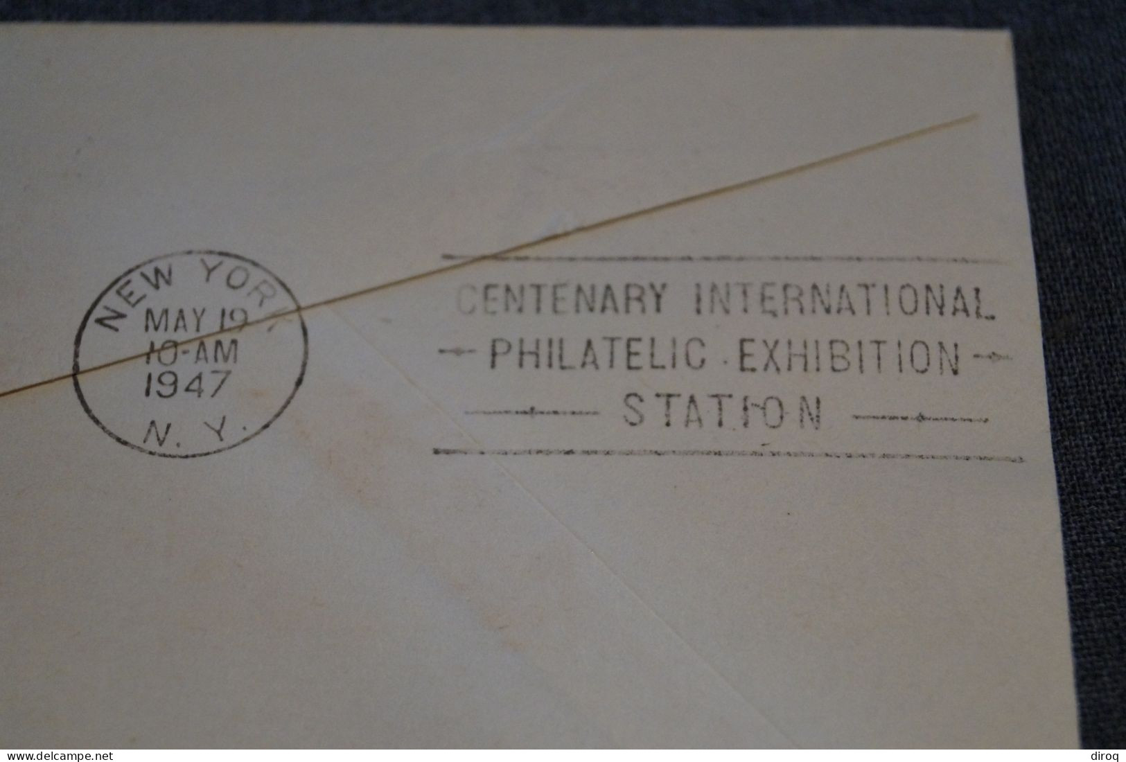 Superbe Envoi 1947,commémorative Flight Belgique - USA,poste Aérienne, Pour Collection - Brieven En Documenten