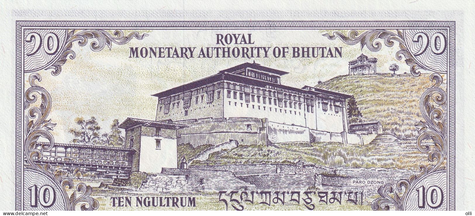 BHUTAN 10 NGULTRUM  1986   P-15a  UNC - Bhoutan