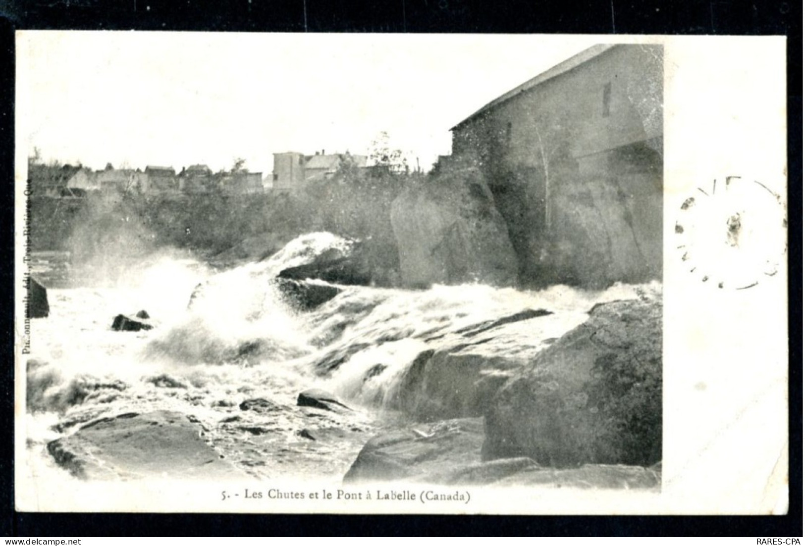 CANADA - LABELLE - Les Chutes Et Le Pont à Labelle - Other & Unclassified