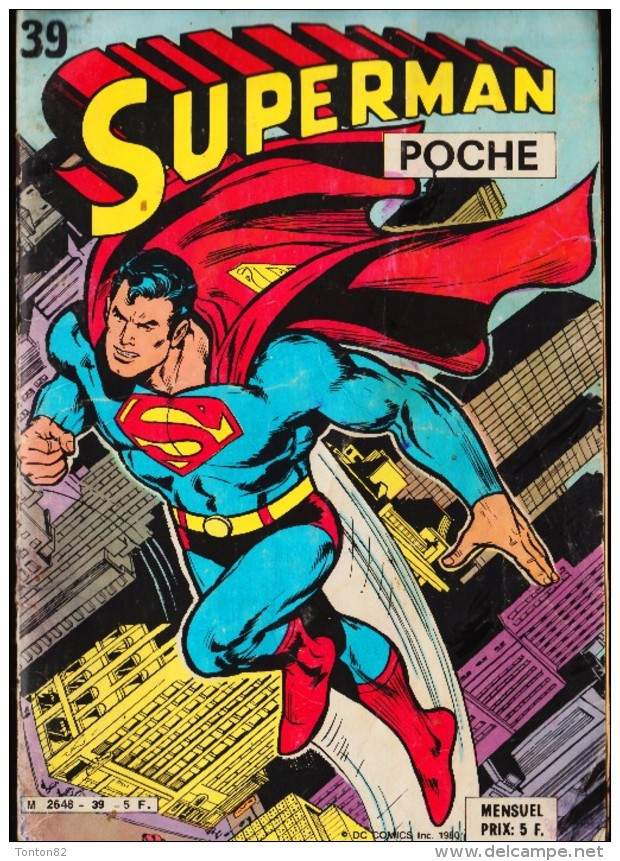 SUPERMAN Poche N° 39 - ( 1980 ) - Superman