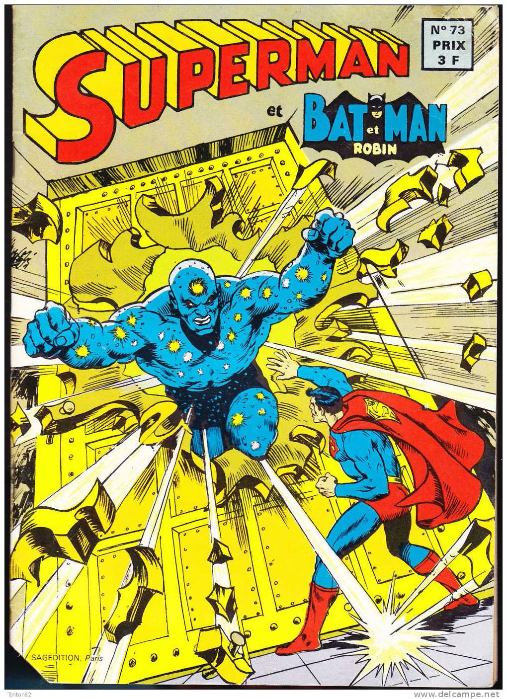 Superman  Mensuel N° 73 - Superman