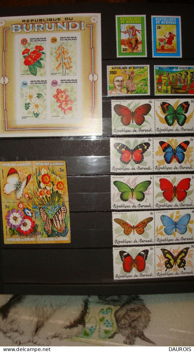 Lot De Timbres Neufs Du BURUNDI - Neufs