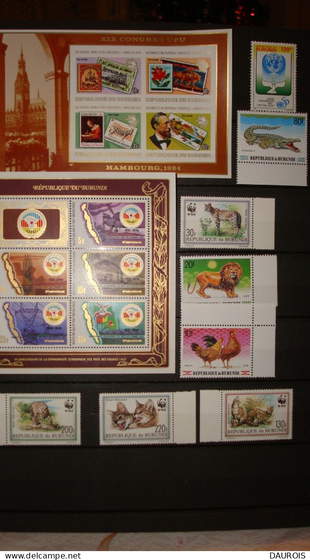 Lot De Timbres Neufs Du BURUNDI - Nuovi