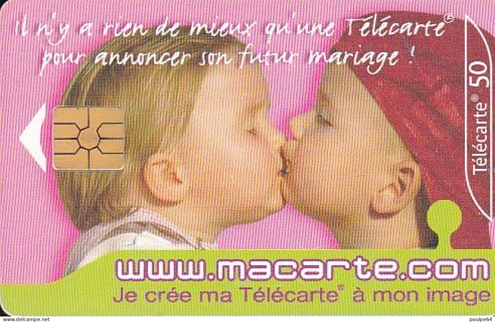 F1177  10/2001 - MACARTE.COM " Futur Mariage " - 50 GEM2 - 2001