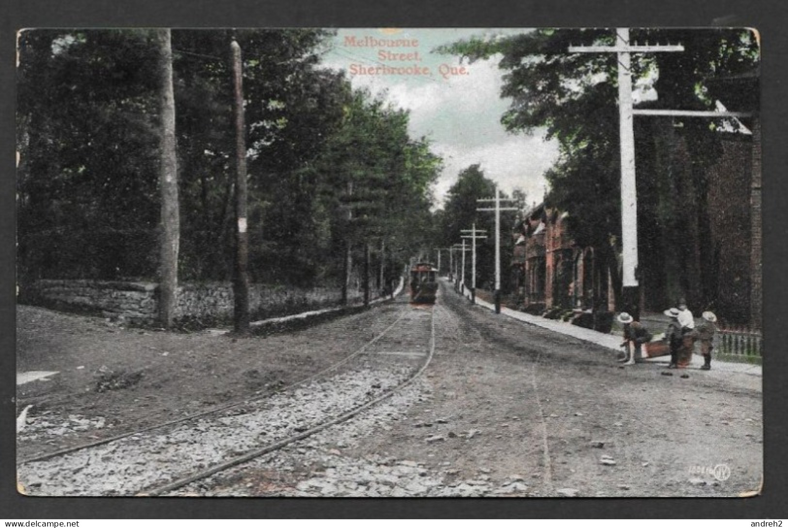 Sherbrooke Québec - C.P.A. Melbourne Street Sherbrooke - Uncirculated Non Circulée - By Valentine & Sons - No: 100816 - Sherbrooke