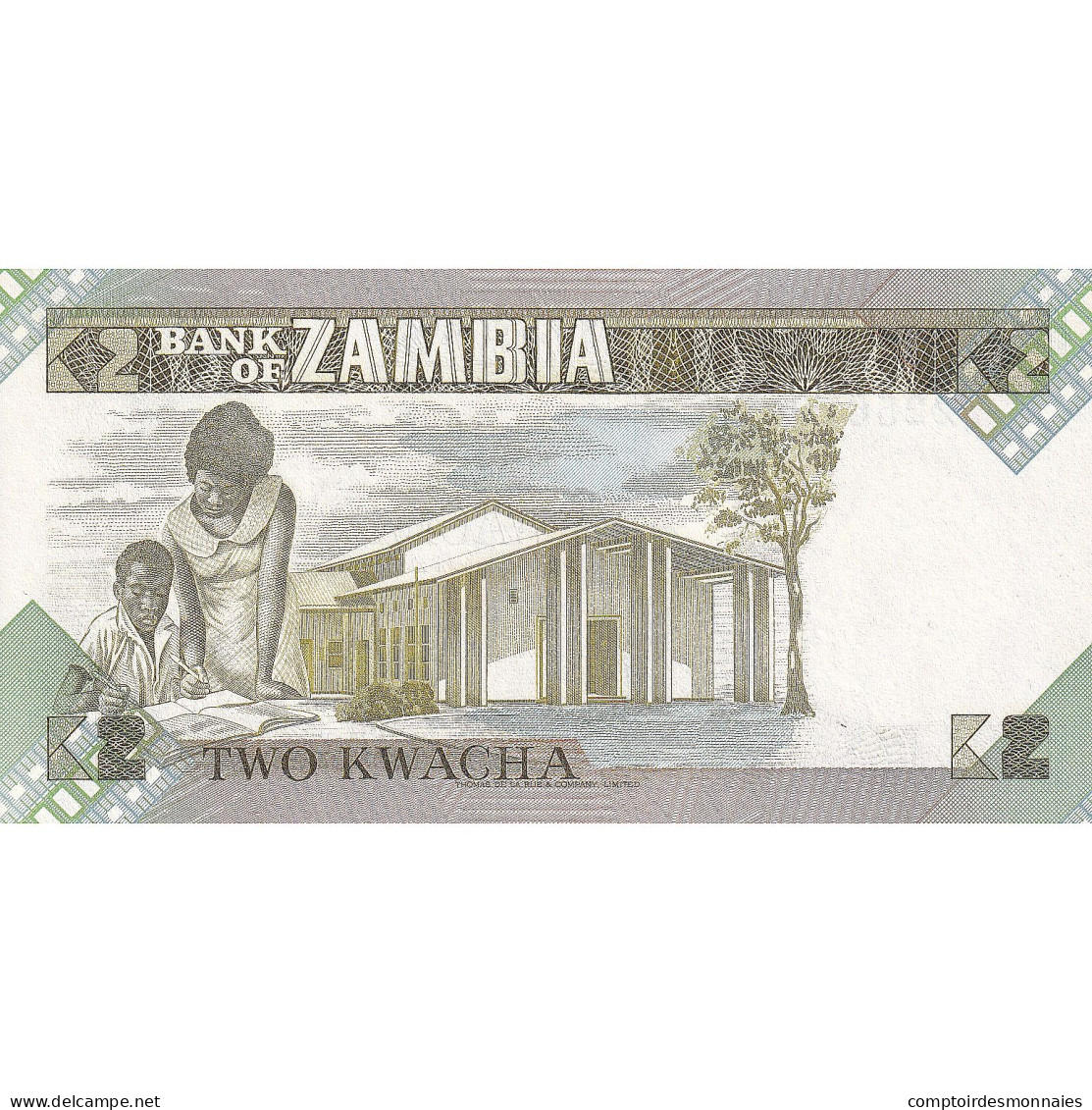 Zambie, 2 Kwacha, NEUF - Sambia