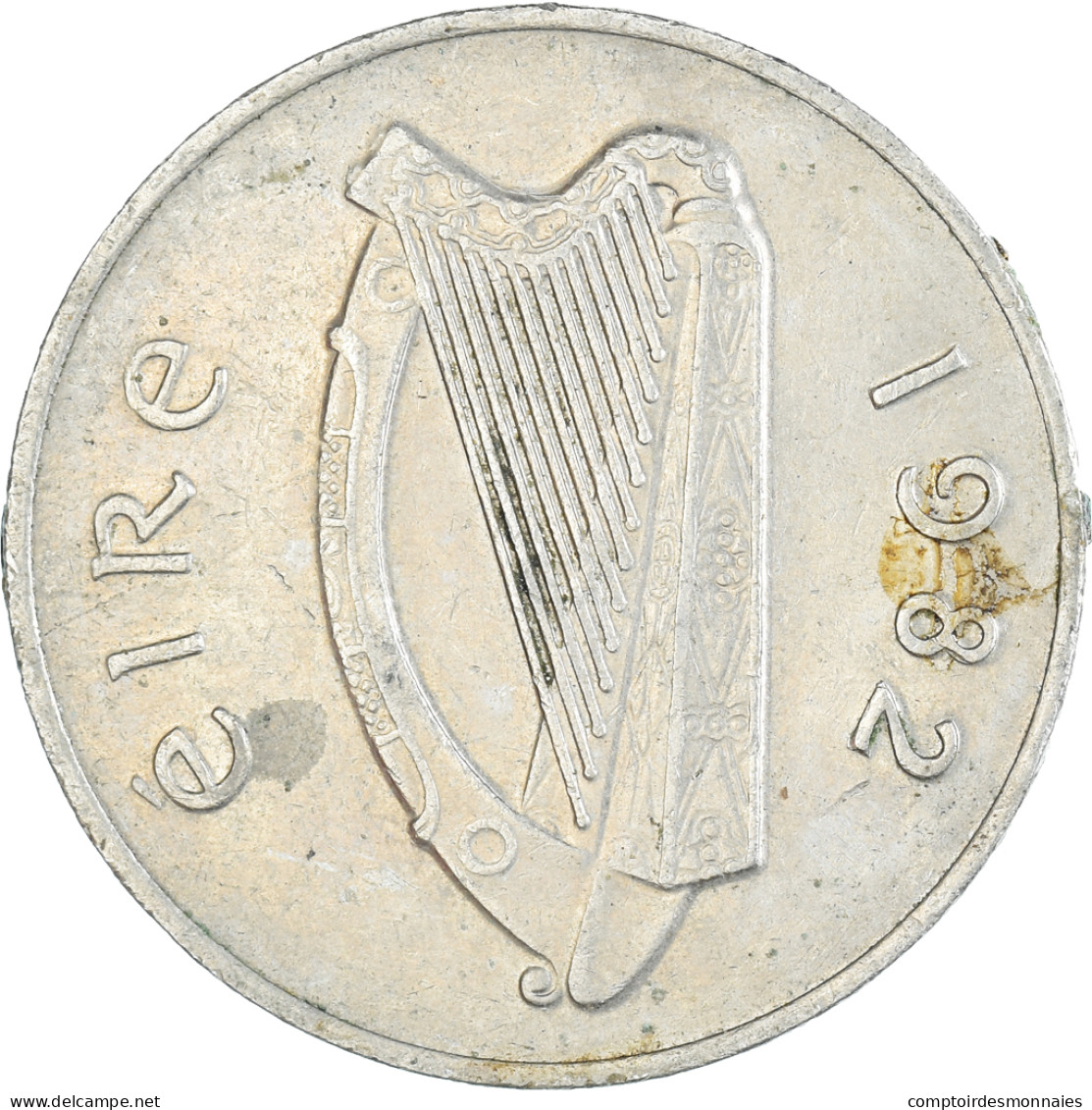 Monnaie, Irlande, 10 Pence, 1982 - Ireland