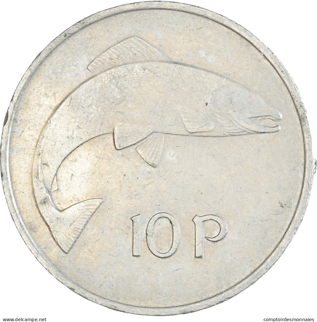 Monnaie, Irlande, 10 Pence, 1982 - Irlande