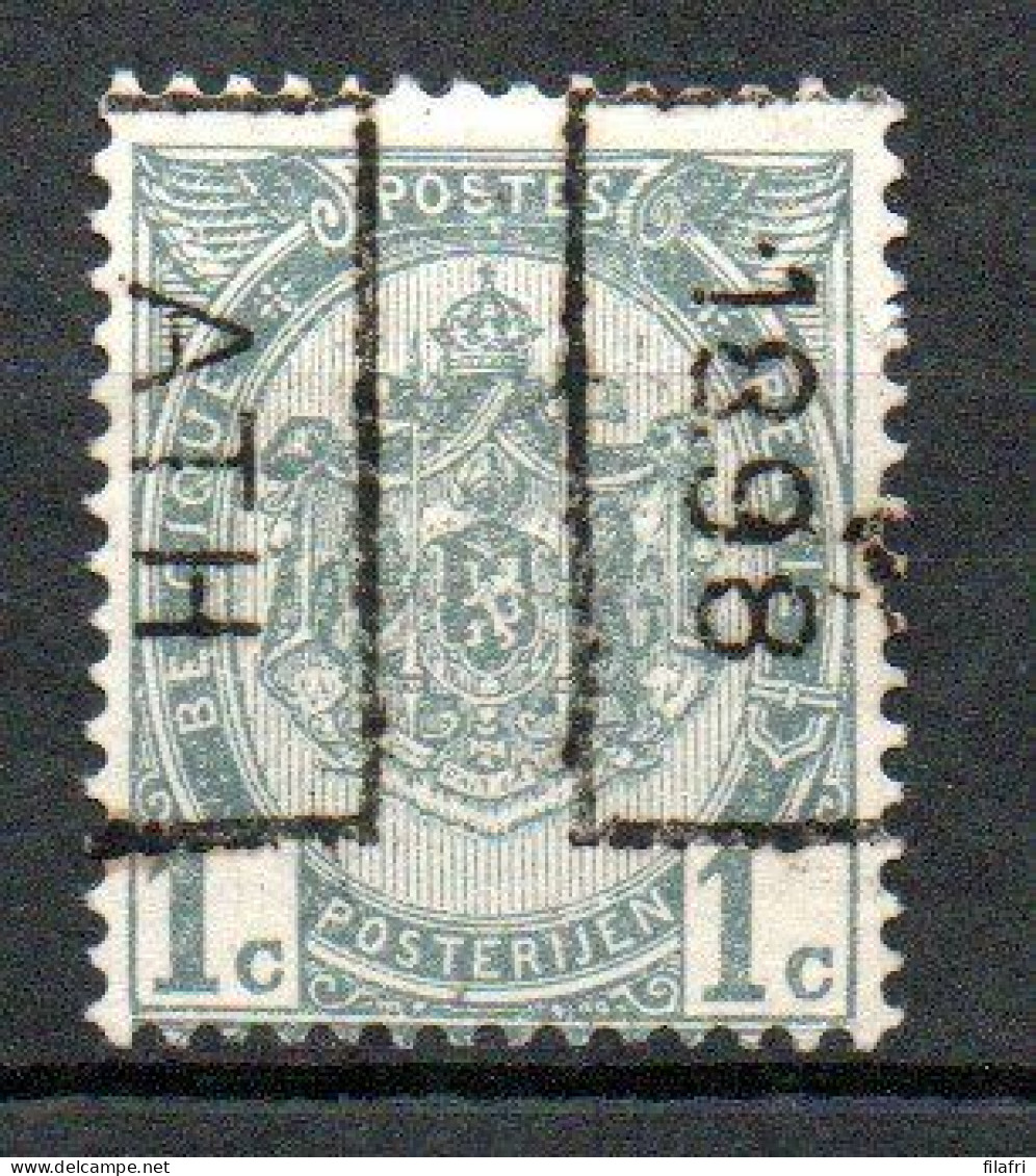 140 Voorafstempeling Op Nr 53 - ATH 1898 - Positie B - Roller Precancels 1894-99