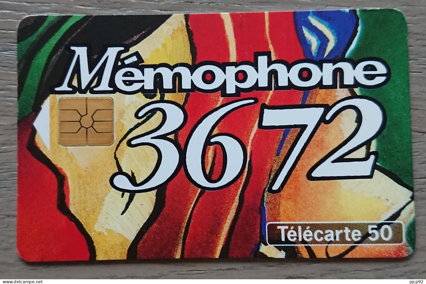 France - 1994 - Télécarte 50 Unités - Mémophone 3672 - 1994