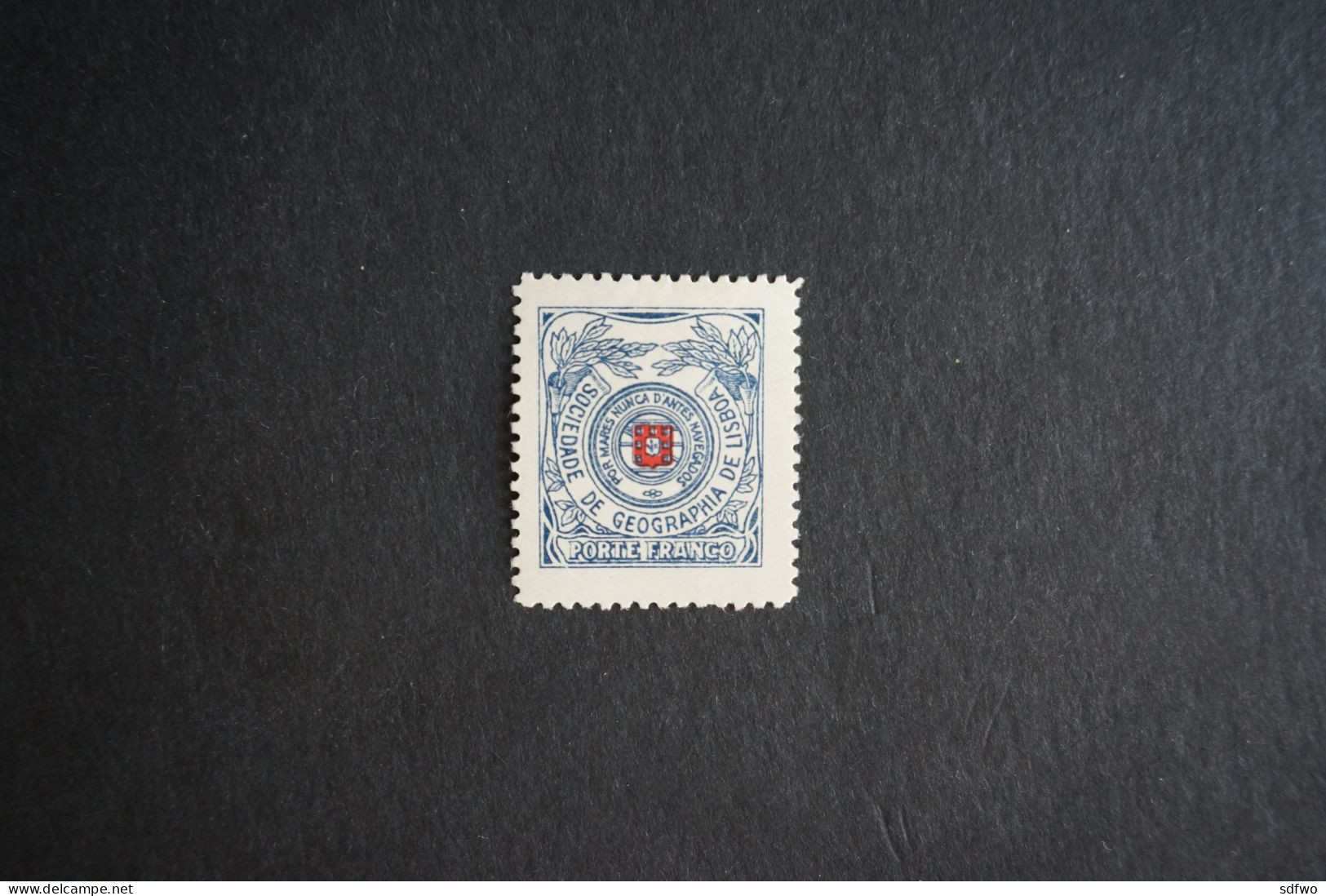 (T5) Portugal - 1933 Lisbon Geographic Society - Af. SGL 14 (MH) - Unused Stamps
