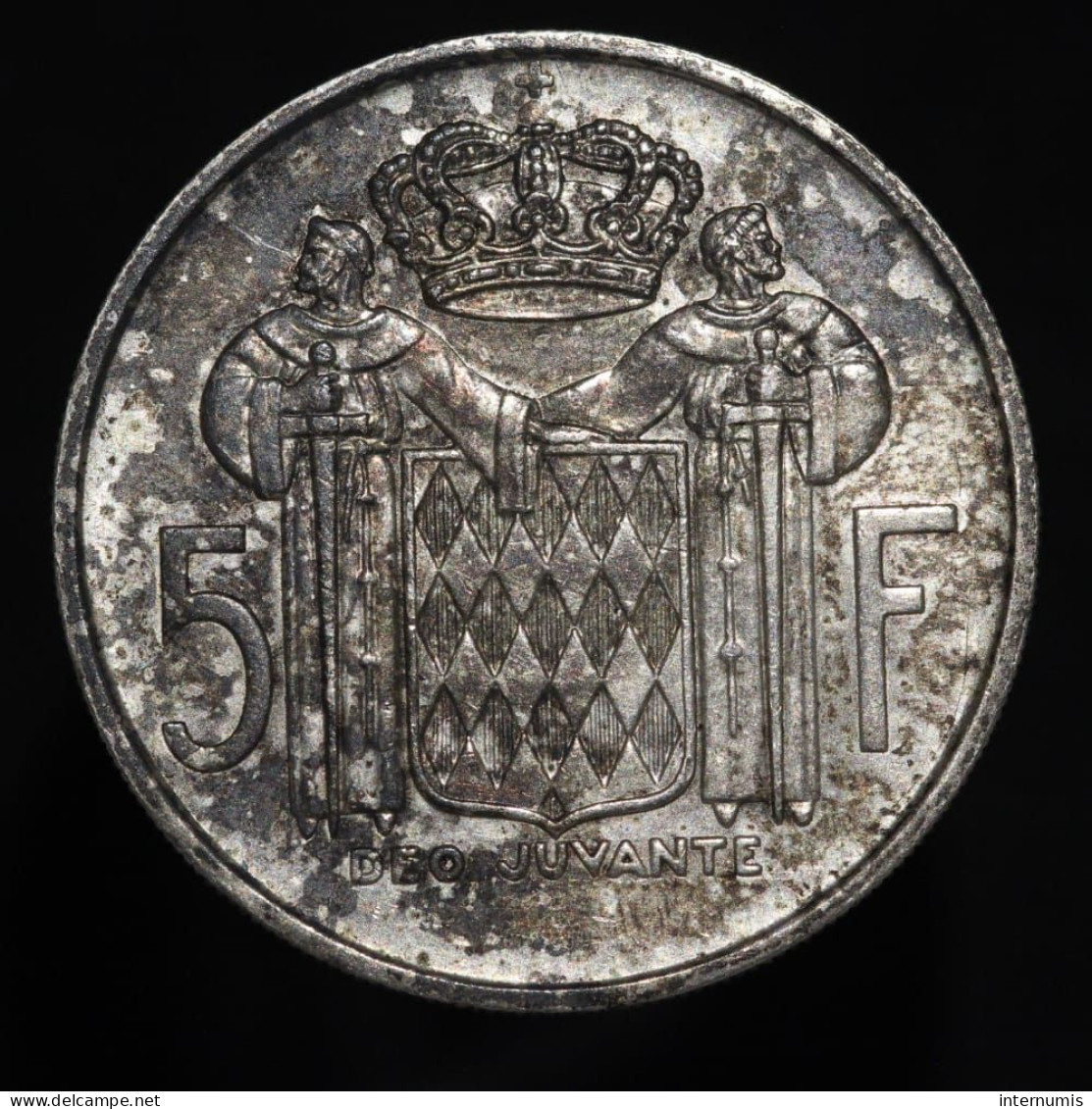 Monaco, Rainier III, 5 Francs, 1960, Argent (Silver), SPL (UNC), KM#141, G.MC152 - 1960-2001 Nouveaux Francs