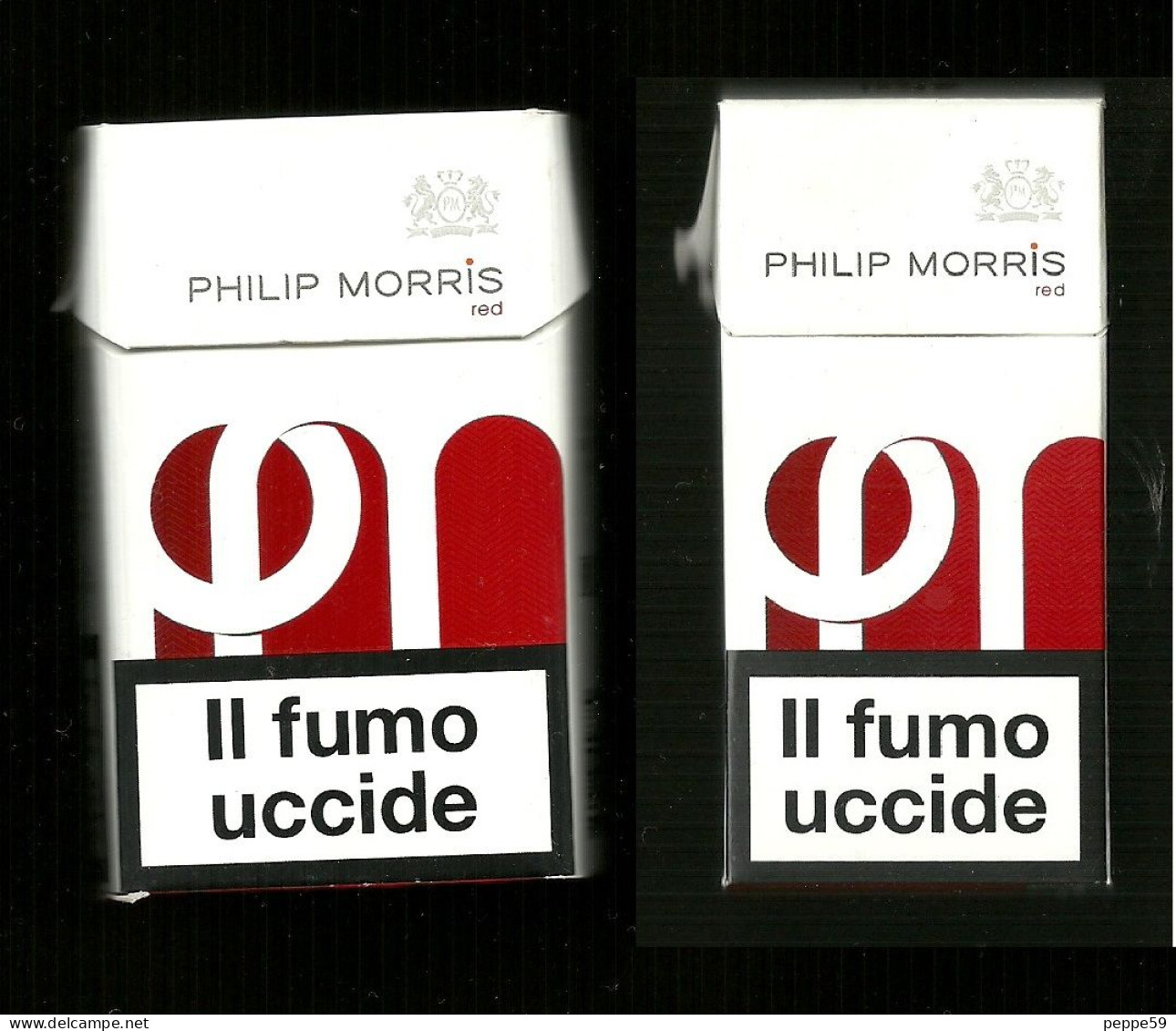 Pacchetti Di Sigarette ( Vuoti ) - Philip Morris 2 Da 10 E 20 Pezzi - Empty Cigarettes Boxes