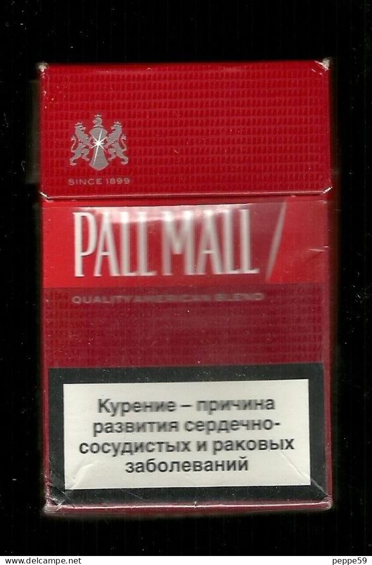 Tabacco Pacchetto Di Sigarette Russia - Pall Mall Da 20 Pezzi -  Vuoto - Sigarettenkokers (leeg)