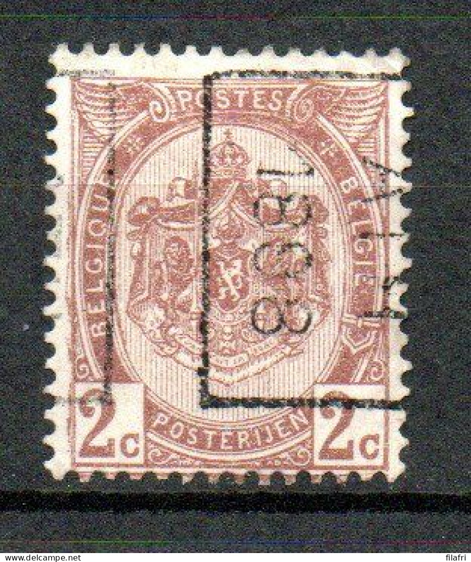 168 Voorafstempeling Op Nr 55 - ATH 1898 -  Positie B - Rollo De Sellos 1894-99