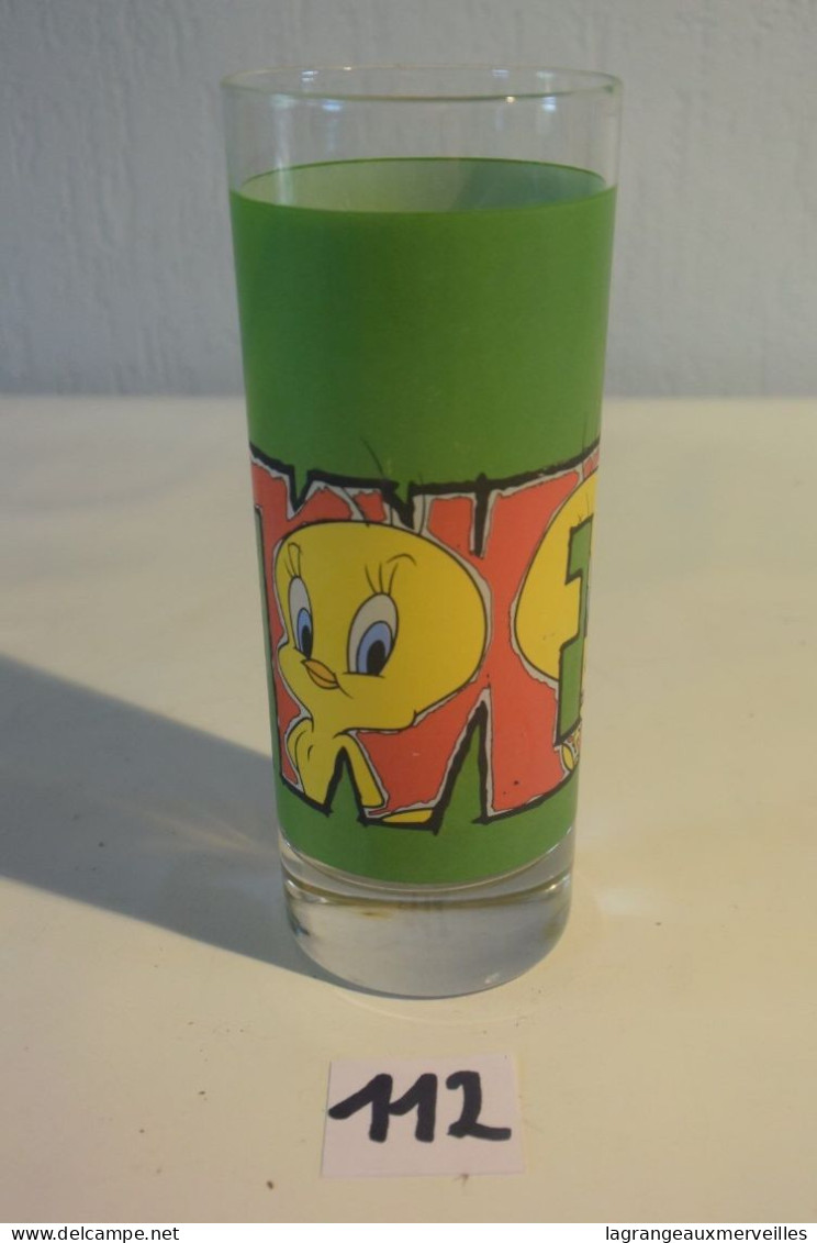 C112 Verre à Limonade Titi Et Gros Minet 1999 Warner Bross - Verres