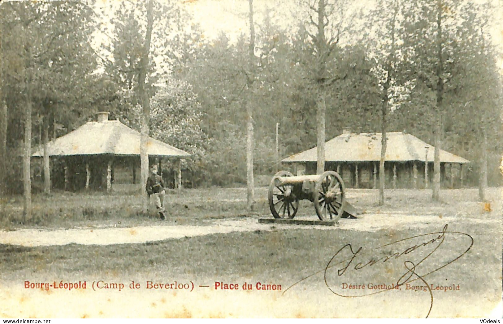 Belgique - Limbourg - Leopoldsburg - Bourg-Léopold - Camp De Beverloo - Place Du Canon - Leopoldsburg (Beverloo Camp)