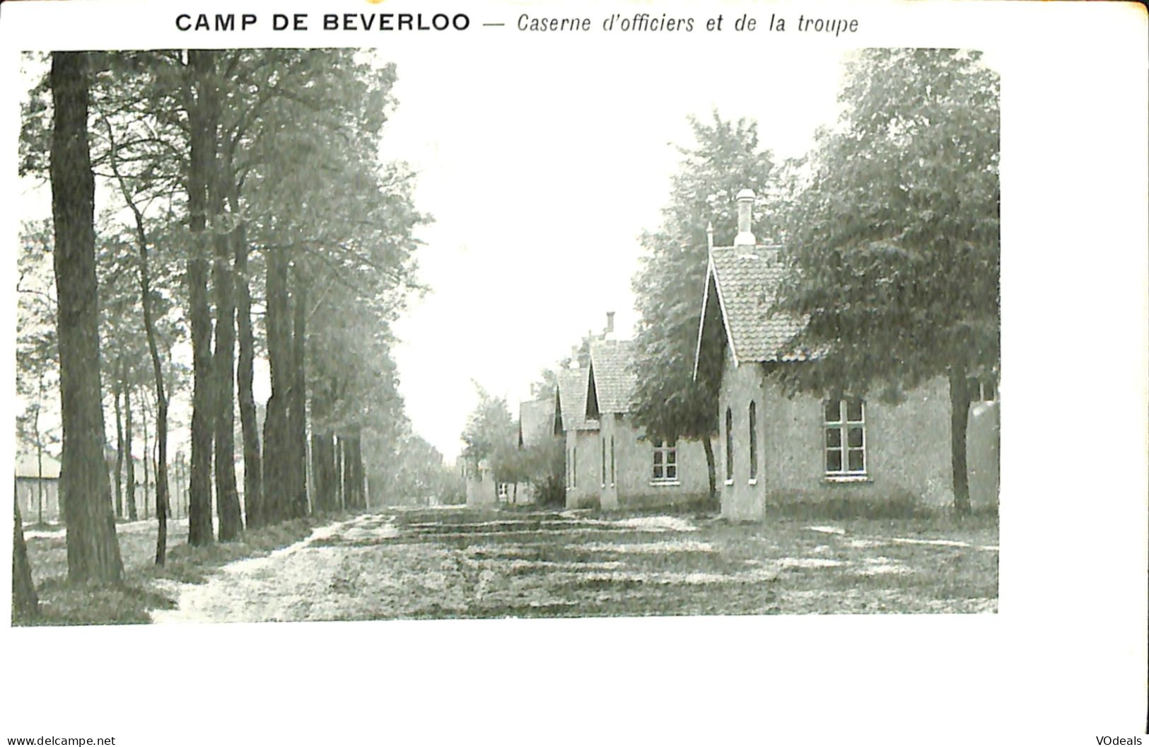 Belgique - Limbourg - Leopoldsburg - Bourg-Léopold - Camp De Beverloo - Caserne D'officiers Et De La Troupe - Leopoldsburg (Camp De Beverloo)