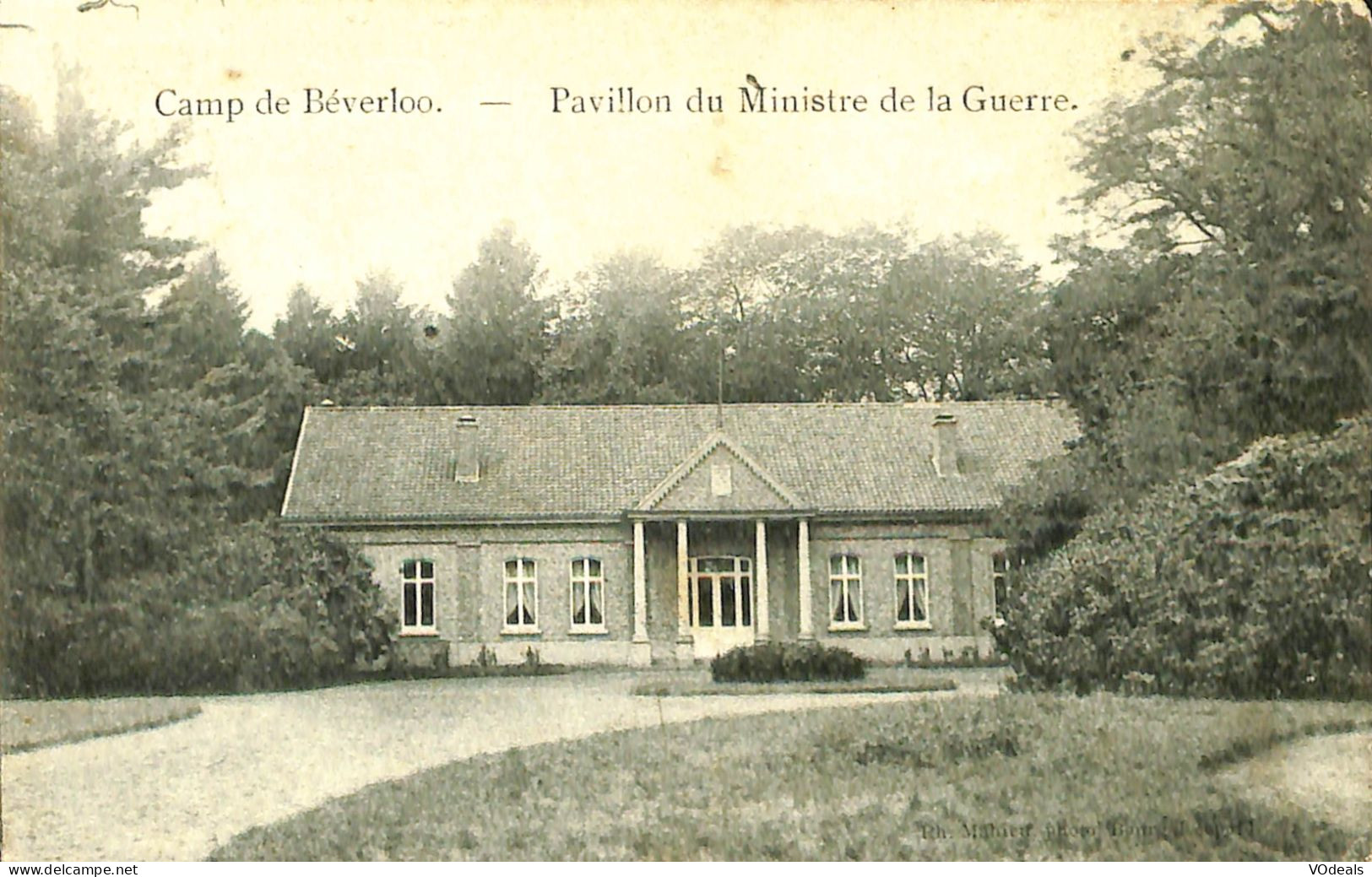 Belgique - Limbourg - Leopoldsburg - Bourg-Léopold - Camp De Beverloo - Pavillon Du Ministre De La Guerre - Leopoldsburg (Camp De Beverloo)