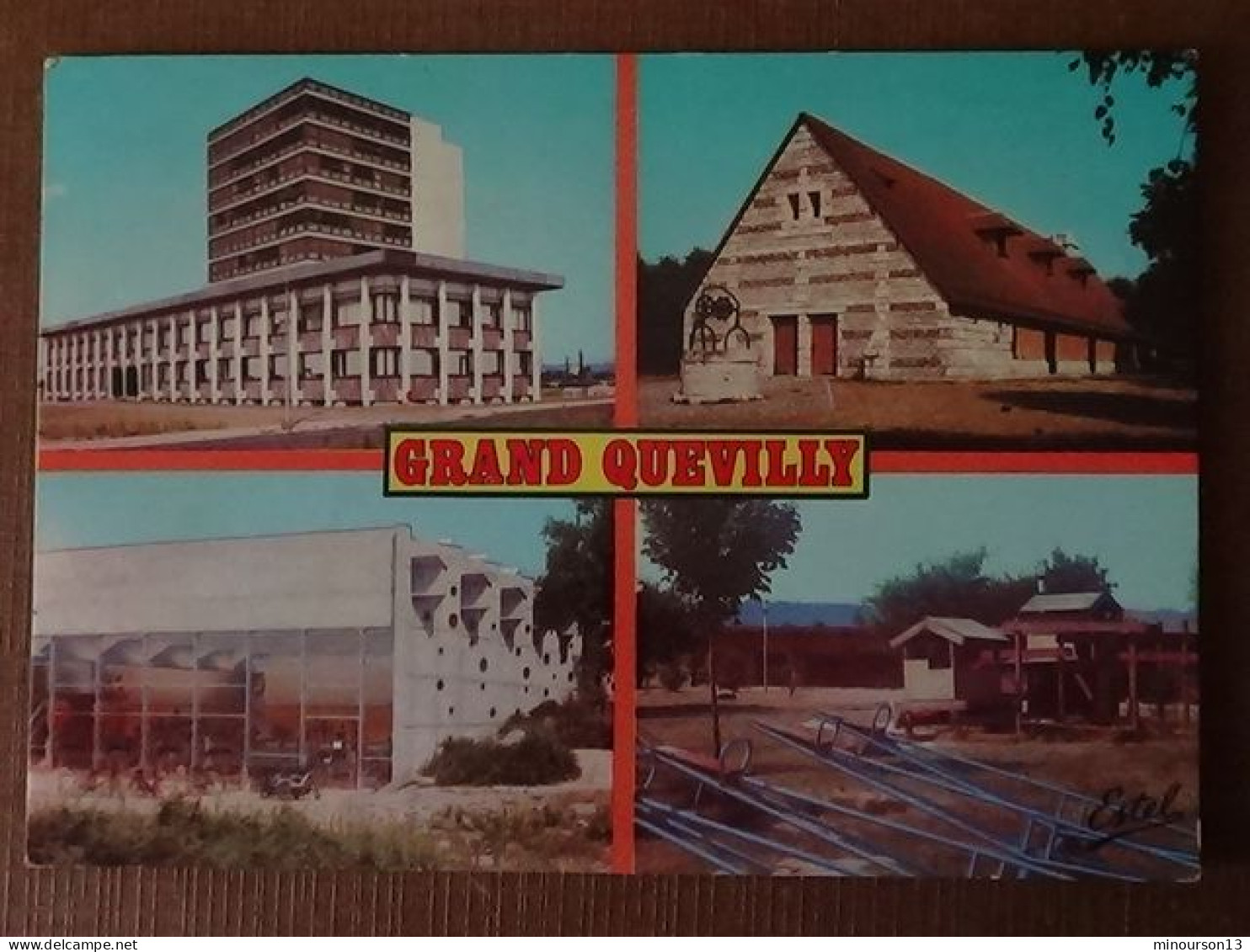 GRAND QUEVILLY : LE CENTRE ADMINISTRATIF, LA GRANDE D'AULNAY, LA PISCINE, JEUX CENTRE AERE - Le Grand-Quevilly