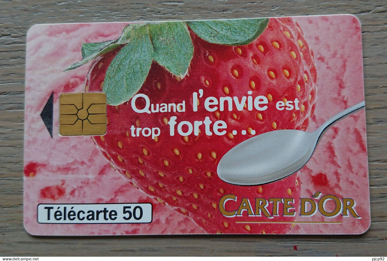 France -  1997 - Télécarte 50 Unités - Carte D'or " Quand L'envie Est Trop Forte " - 1997