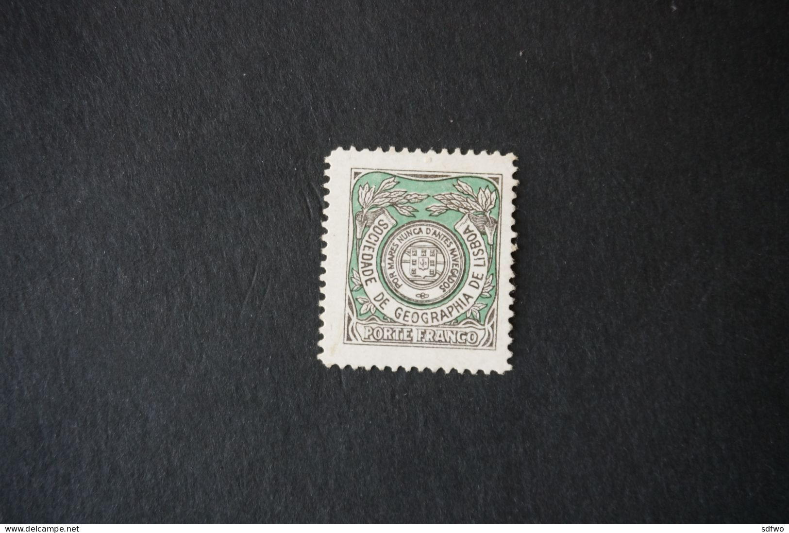 (T5) Portugal - 1922 Lisbon Geographic Society - Af. SGL 08 (MH) - Unused Stamps