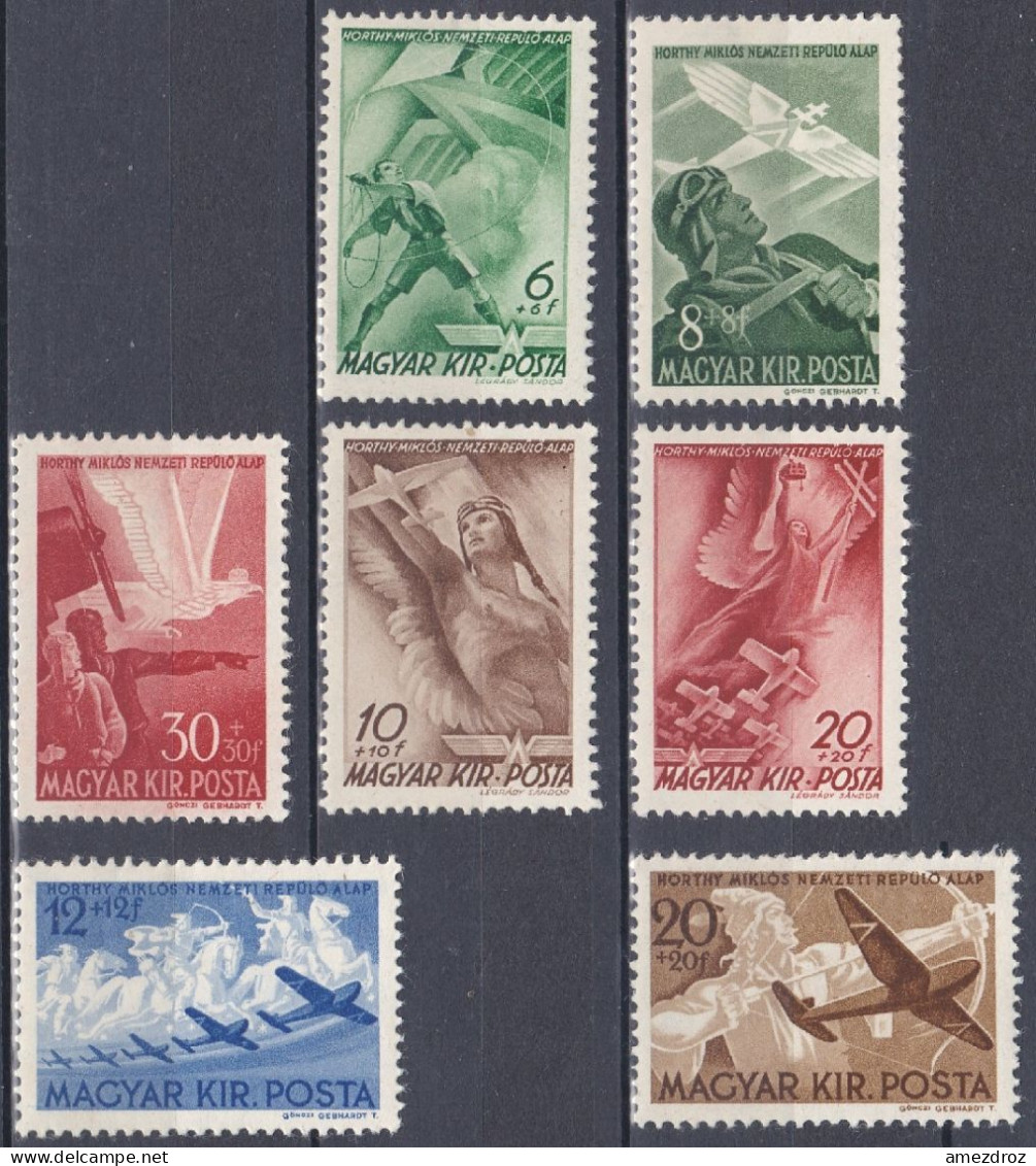 Hongrie PA 1941 Et 1942 MH * Fondation Amiral Horthy  (J15) - Ungebraucht