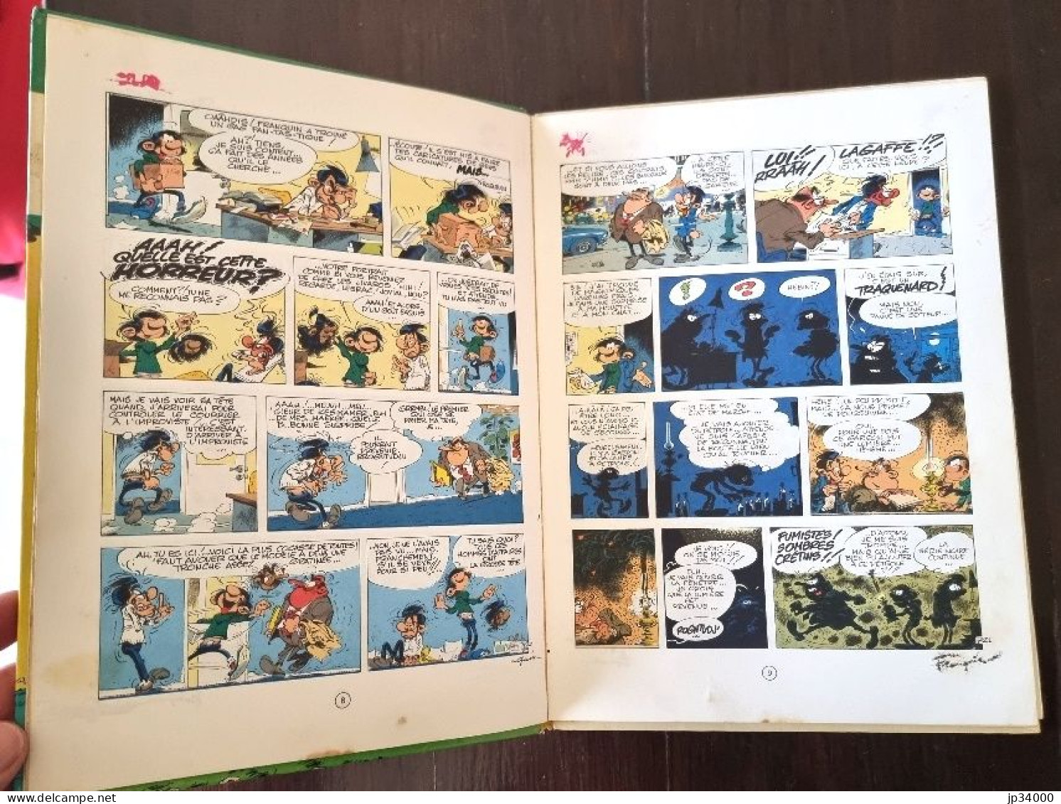 GASTON LAGAFFE Gaffes, Bévues Et Boulettes. Dos Rond. Edition Dupuis 1974. Franquin - Gaston