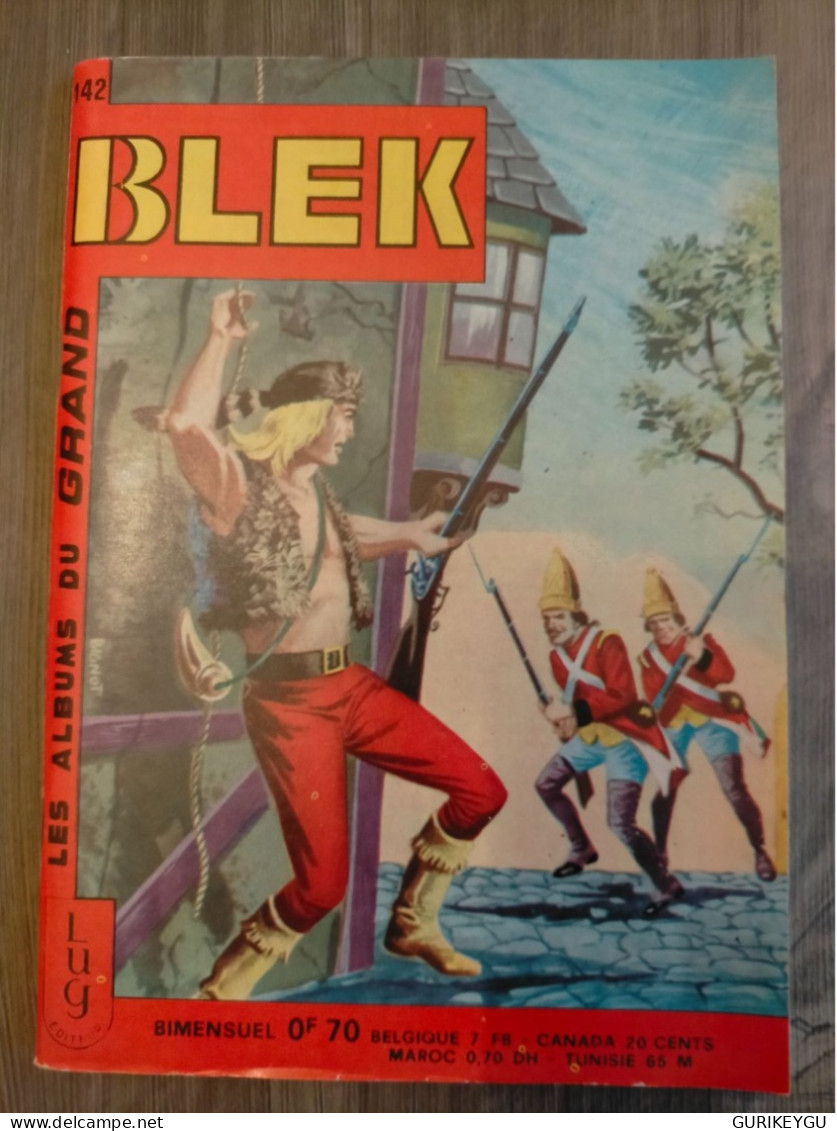 Bd BLEK Le Roc N° 142  LUG En EO Du 05/06/1969 BIEN ++ - Blek