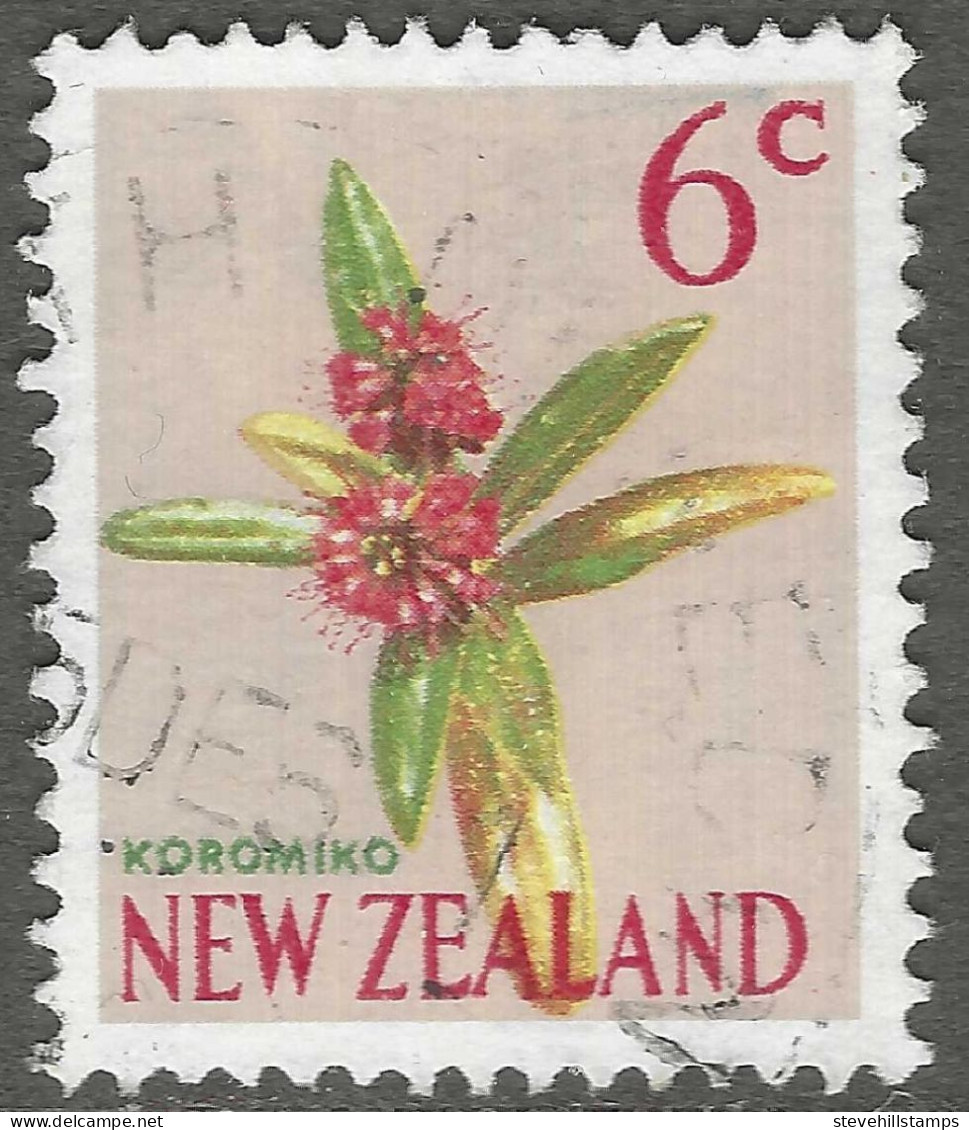 New Zealand. 1967 Decimal Currency. 6c Used. SG 852 - Used Stamps