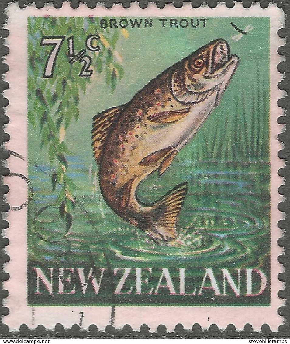 New Zealand. 1967-70 Definitives. 7½c Used. SG 871 - Gebruikt