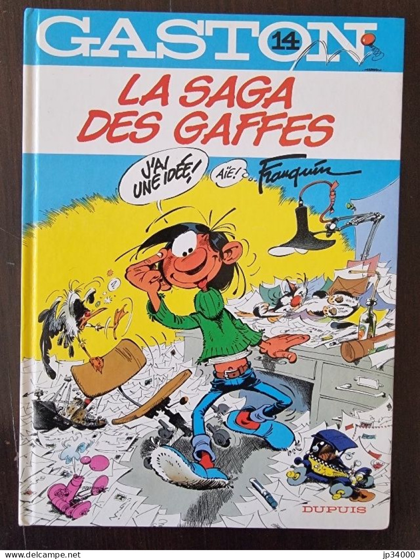 GASTON LAGAFFE La Saga Des Gaffes. Edition Dupuis 1988. Excellent état. Franquin - Gaston