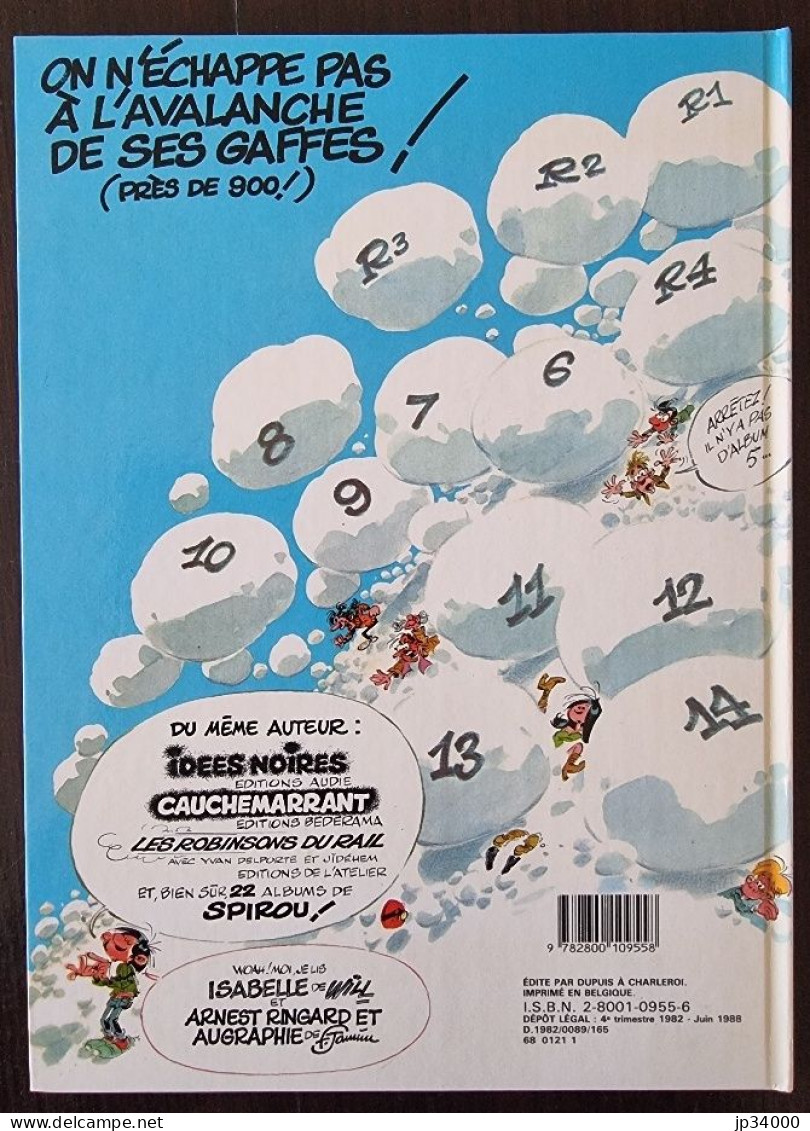 GASTON LAGAFFE La Saga Des Gaffes. Edition Dupuis 1988. Excellent état. Franquin - Gaston