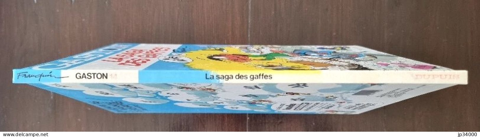 GASTON LAGAFFE La Saga Des Gaffes. Edition Dupuis 1988. Excellent état. Franquin - Gaston