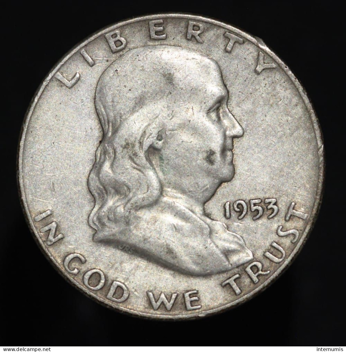 Etats-Unis / USA, Franklin, Half Dollar, 1953, D - Denver, Argent (Silver), TTB+ (EF), KM#199 - 1948-1963: Franklin