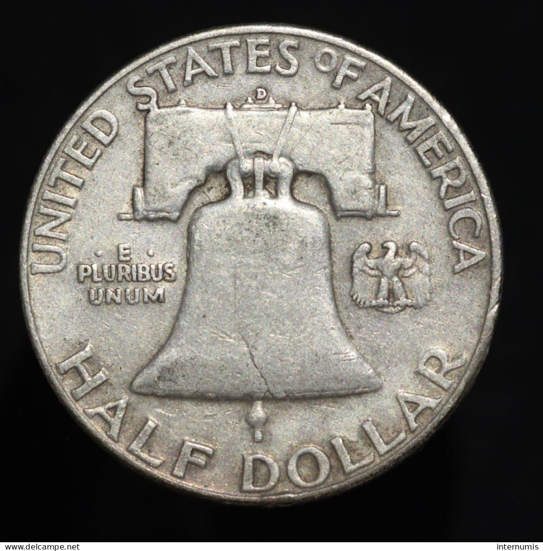 Etats-Unis / USA, Franklin, Half Dollar, 1953, D - Denver, Argent (Silver), TTB+ (EF), KM#199 - 1948-1963: Franklin