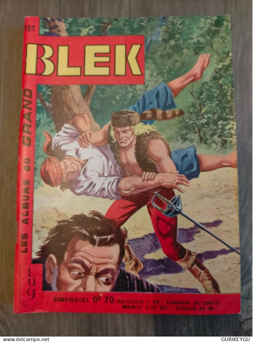 Bd BLEK Le Roc N° 151 LUG En EO Du 20/10/1969 BE - Blek