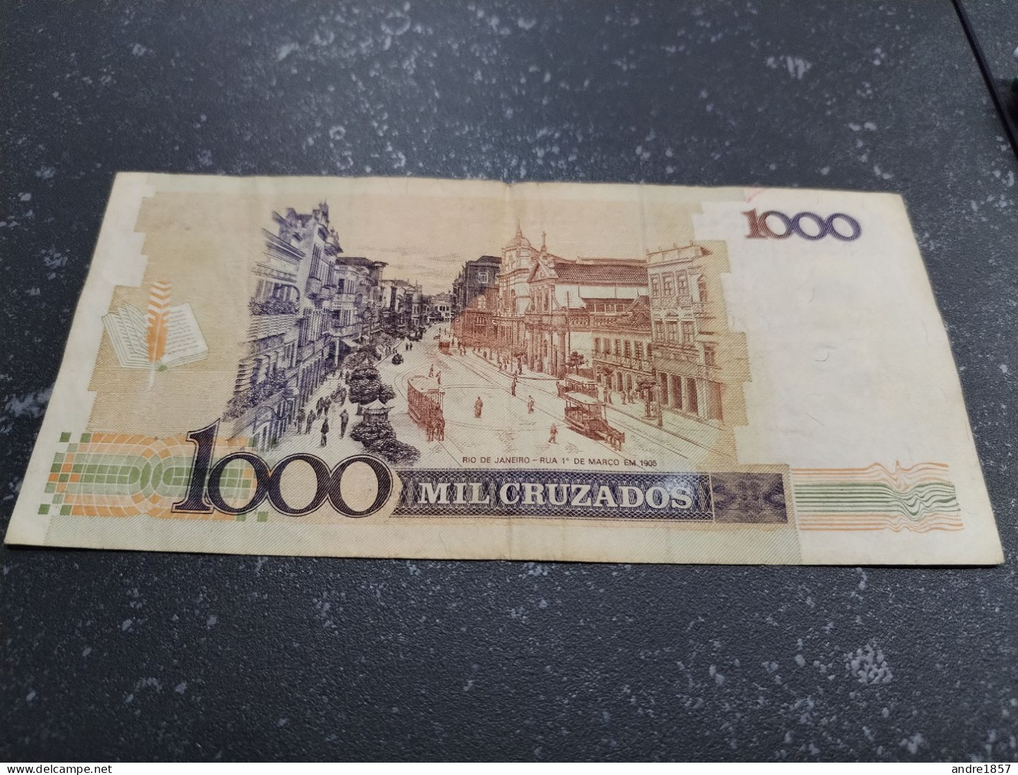 BRESIL - Billet De 1000 Cruzados - Brésil